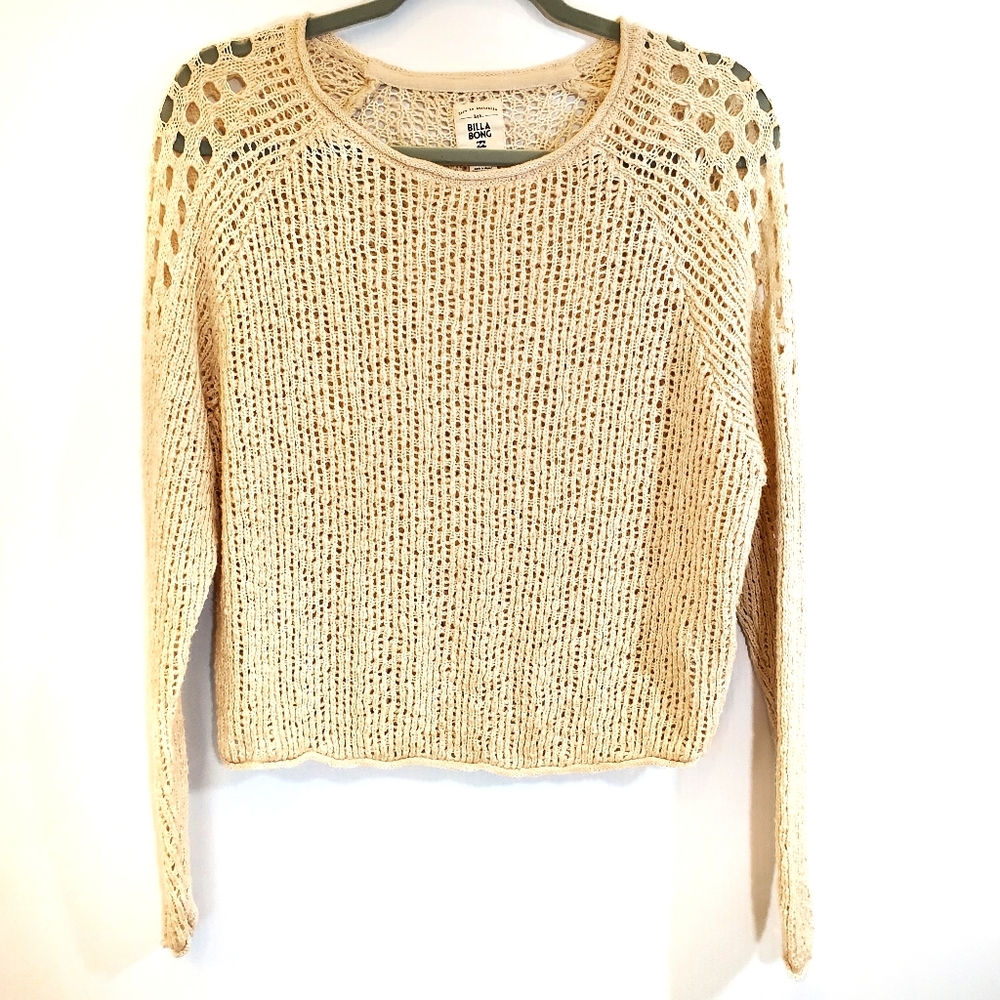 Billabong Open Knit Sweater